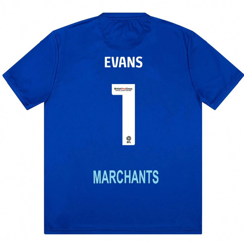 Danxen Herren Owen Evans #1 Grün Auswärtstrikot Trikot 2024/25 T-Shirt