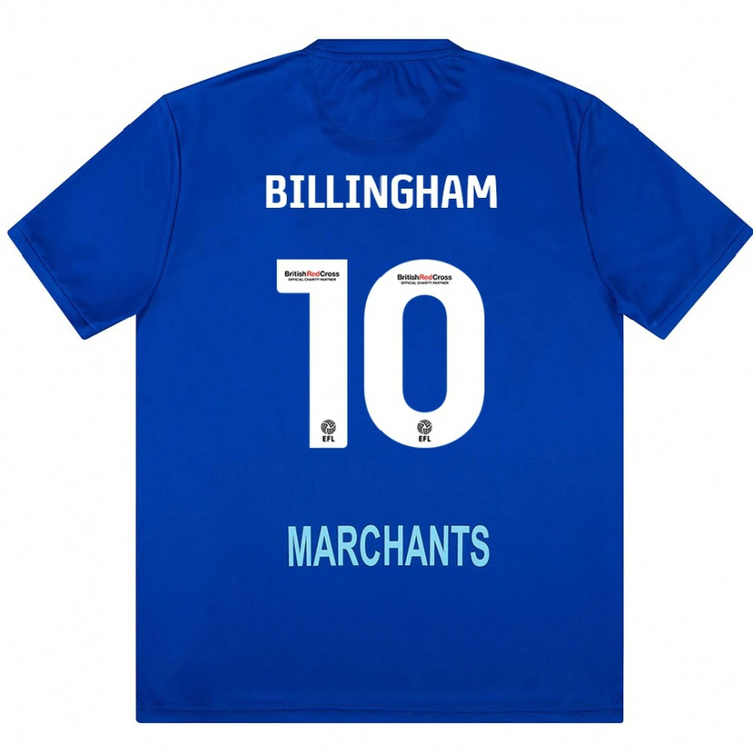 Danxen Herren Lily Billingham #10 Grün Auswärtstrikot Trikot 2024/25 T-Shirt