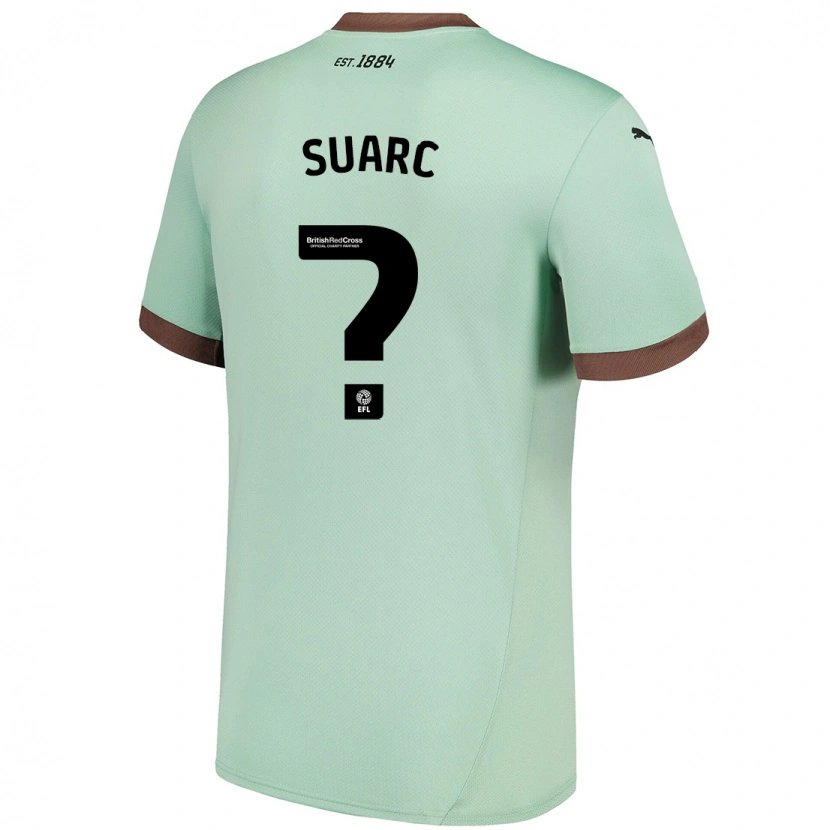 Danxen Herren Kai Suarc #0 Blassgrün Auswärtstrikot Trikot 2024/25 T-Shirt