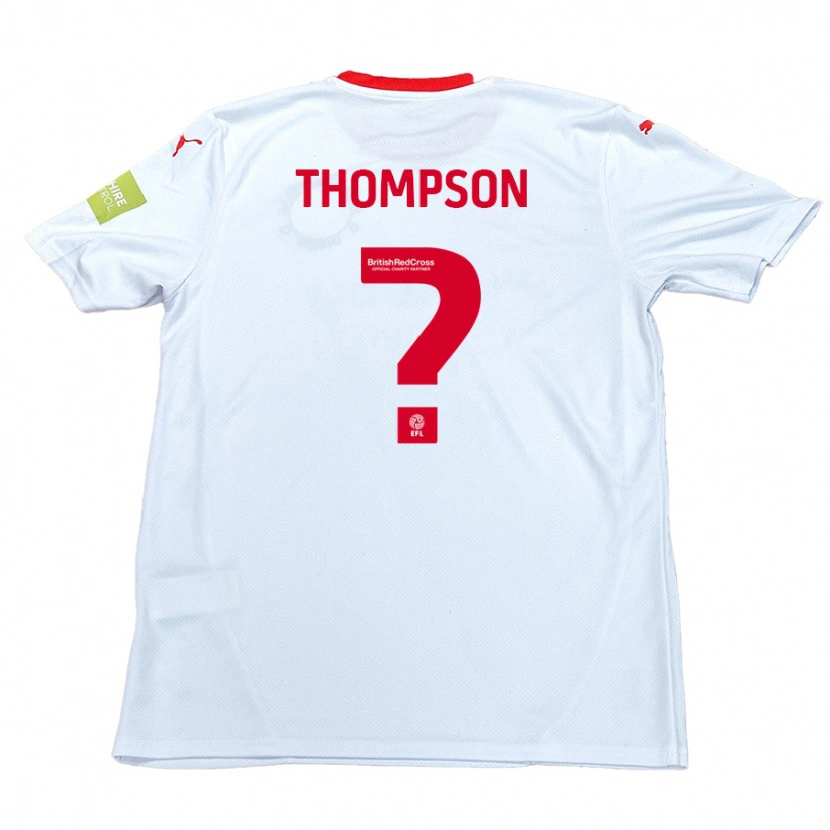 Danxen Herren Leo Thompson #0 Weiß Auswärtstrikot Trikot 2024/25 T-Shirt