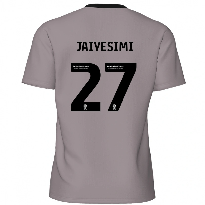 Danxen Herren Diallang Jaiyesimi #27 Grau Auswärtstrikot Trikot 2024/25 T-Shirt
