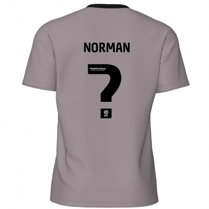 Danxen Herren Freddie Norman #0 Grau Auswärtstrikot Trikot 2024/25 T-Shirt