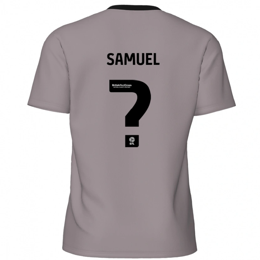Danxen Herren Devine Samuel #0 Grau Auswärtstrikot Trikot 2024/25 T-Shirt