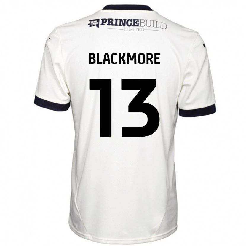 Danxen Herren Will Blackmore #13 Cremeweiß Schwarz Auswärtstrikot Trikot 2024/25 T-Shirt