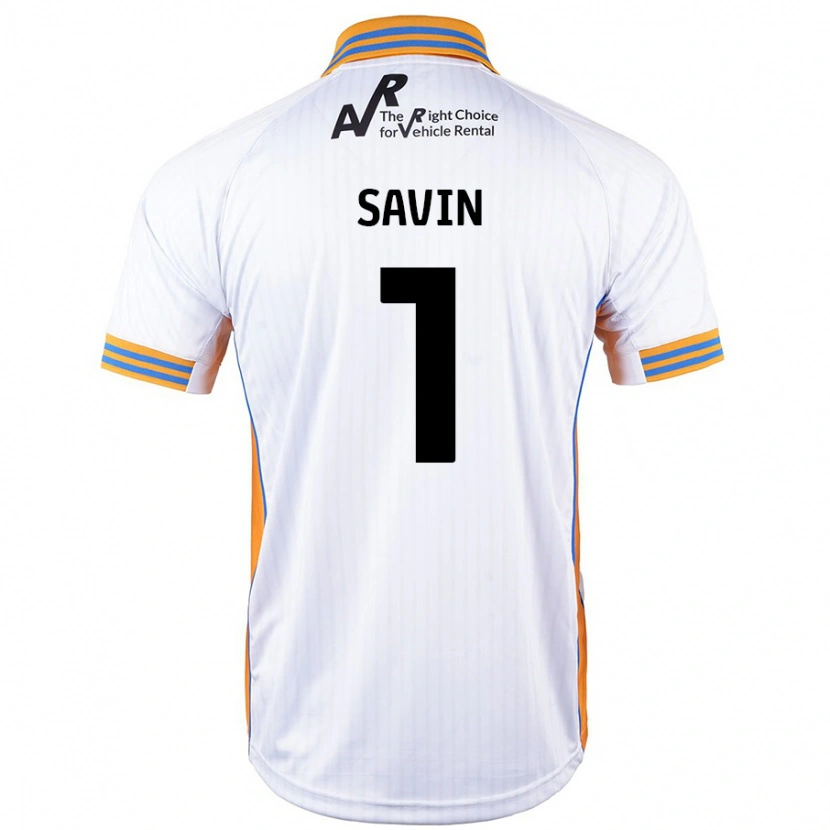 Danxen Herren Toby Savin #1 Weiß Auswärtstrikot Trikot 2024/25 T-Shirt