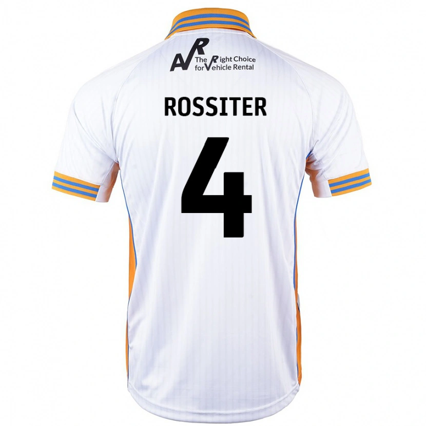 Danxen Herren Jordan Rossiter #4 Weiß Auswärtstrikot Trikot 2024/25 T-Shirt