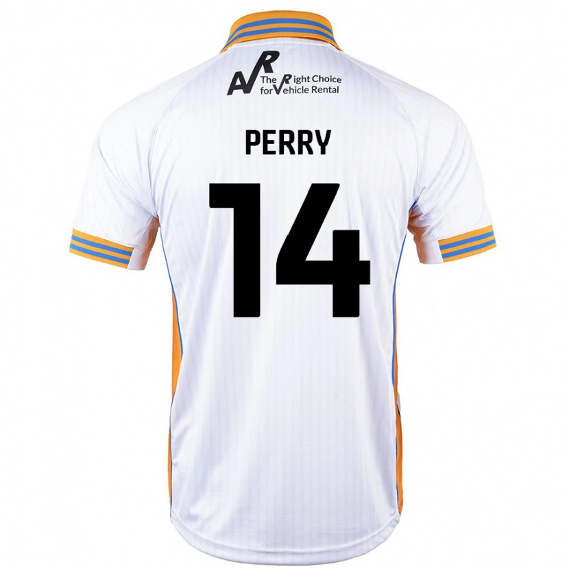 Danxen Herren Taylor Perry #14 Weiß Auswärtstrikot Trikot 2024/25 T-Shirt