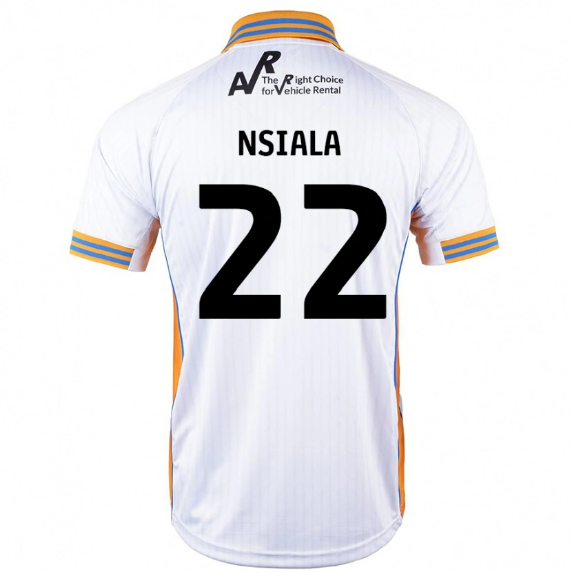 Danxen Herren Toto Nsiala #22 Weiß Auswärtstrikot Trikot 2024/25 T-Shirt