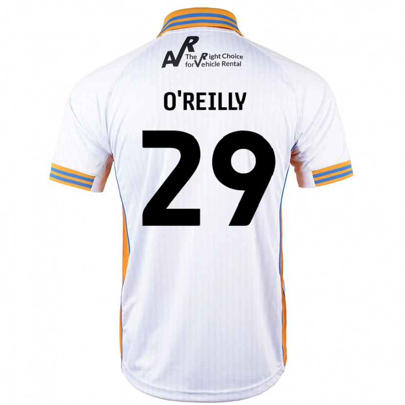 Danxen Herren Tommi O'reilly #29 Weiß Auswärtstrikot Trikot 2024/25 T-Shirt