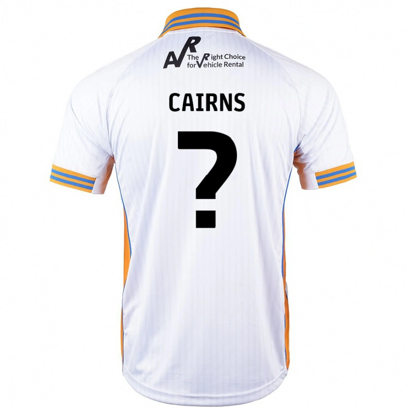 Danxen Herren Karsten Cairns #0 Weiß Auswärtstrikot Trikot 2024/25 T-Shirt