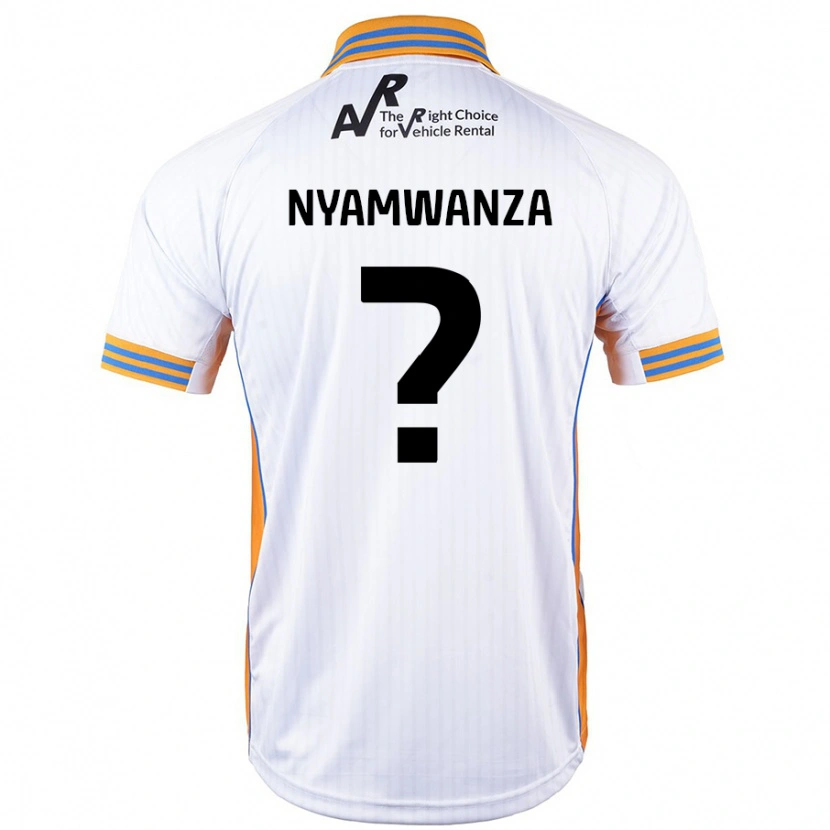 Danxen Herren Simba Nyamwanza #0 Weiß Auswärtstrikot Trikot 2024/25 T-Shirt