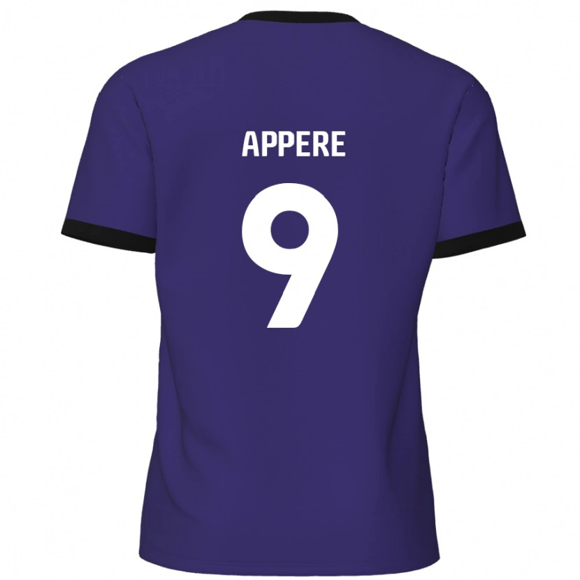 Danxen Herren Louis Appéré #9 Lila Auswärtstrikot Trikot 2024/25 T-Shirt
