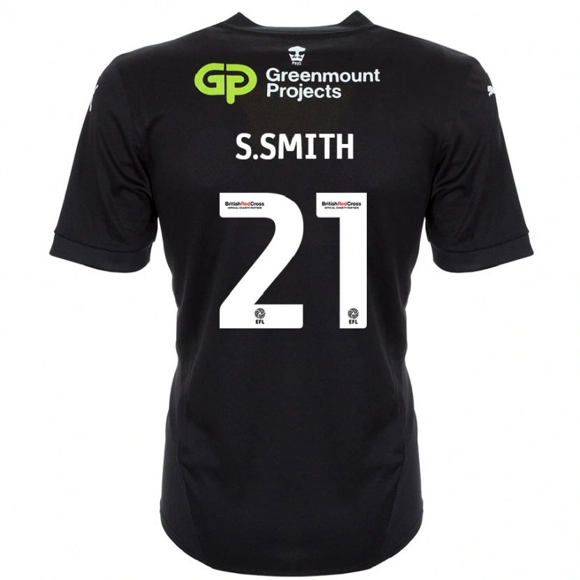 Danxen Herren Scott Smith #21 Schwarz Auswärtstrikot Trikot 2024/25 T-Shirt