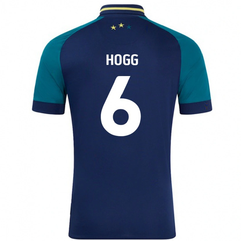 Danxen Herren Jonathan Hogg #6 Marine Dunkelgrün Auswärtstrikot Trikot 2024/25 T-Shirt