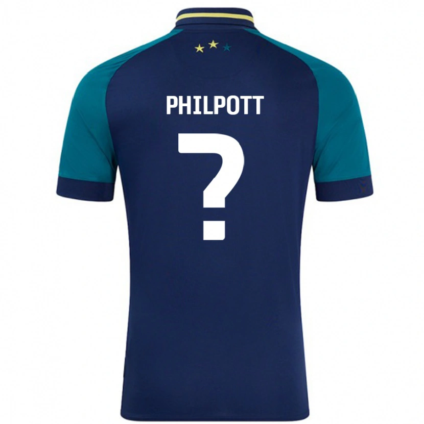 Danxen Herren Cian Philpott #0 Marine Dunkelgrün Auswärtstrikot Trikot 2024/25 T-Shirt