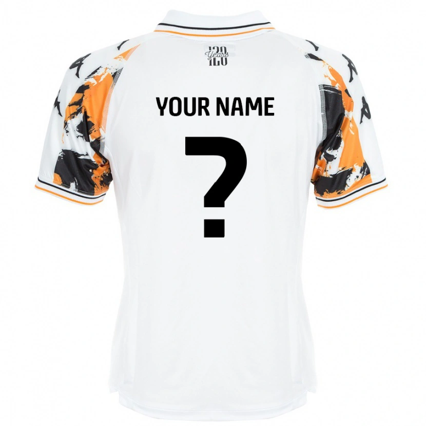 Danxen Herren Ihren Namen #0 Weiß Auswärtstrikot Trikot 2024/25 T-Shirt