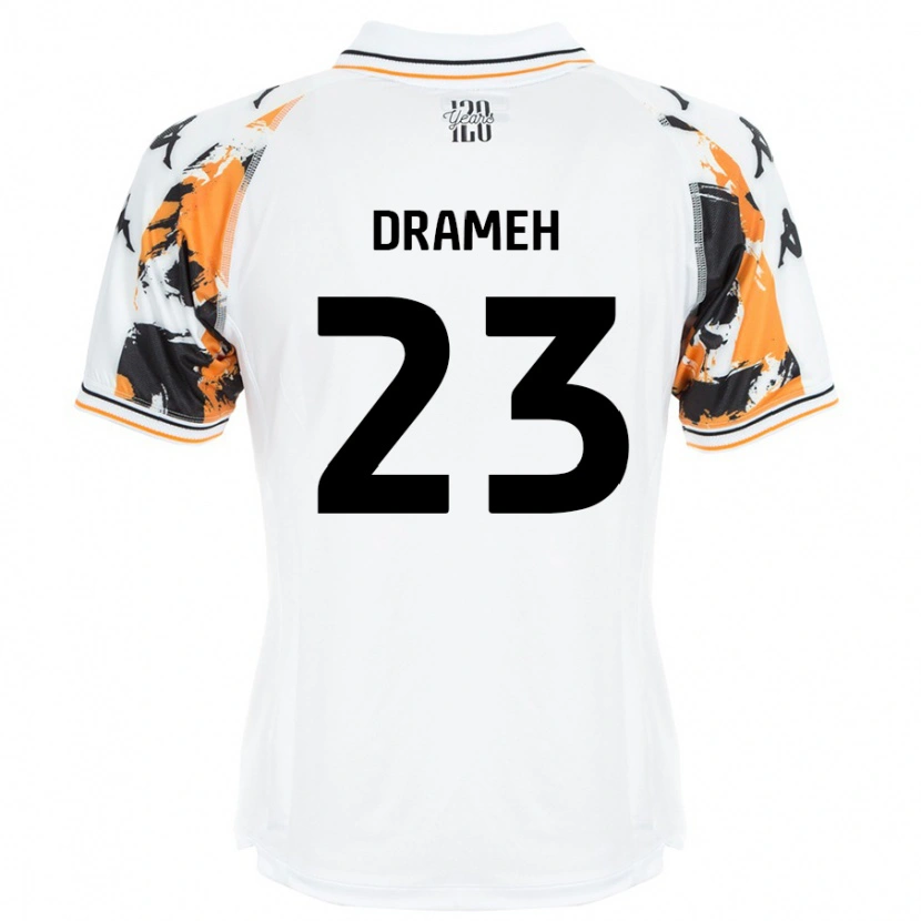 Danxen Herren Cody Drameh #23 Weiß Auswärtstrikot Trikot 2024/25 T-Shirt