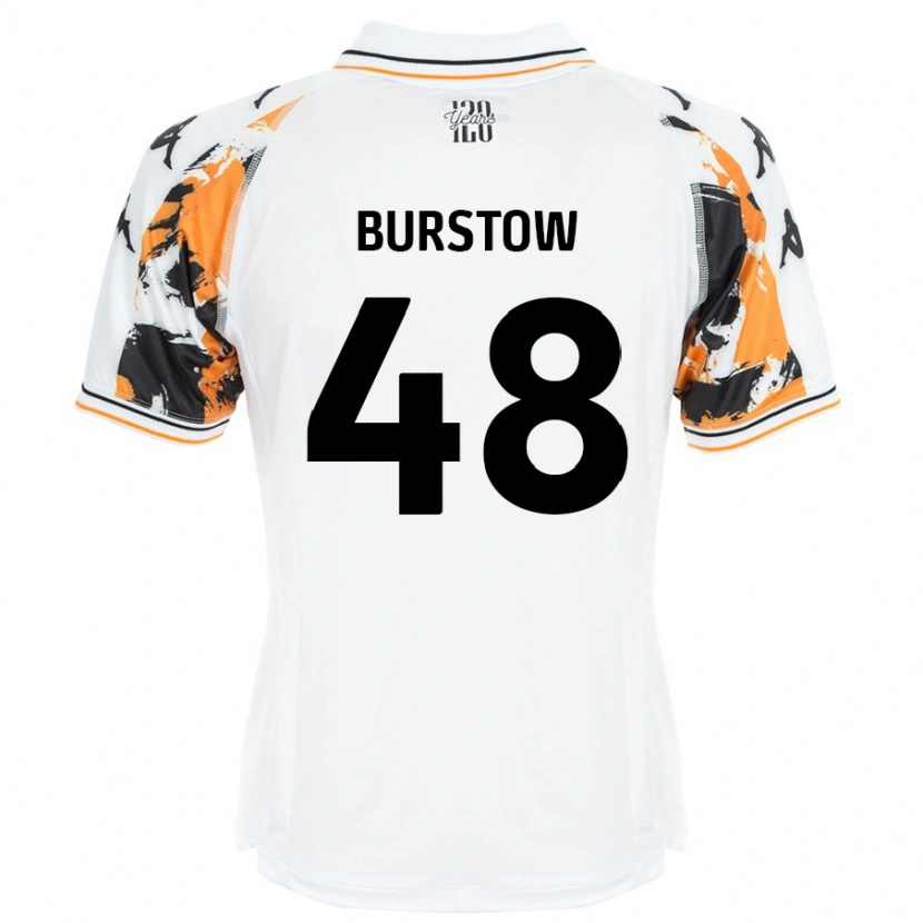 Danxen Herren Mason Burstow #48 Weiß Auswärtstrikot Trikot 2024/25 T-Shirt