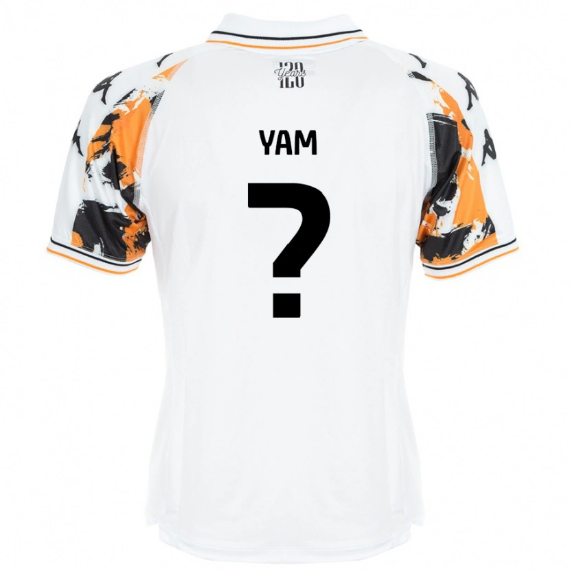 Danxen Herren Callum Yam #0 Weiß Auswärtstrikot Trikot 2024/25 T-Shirt