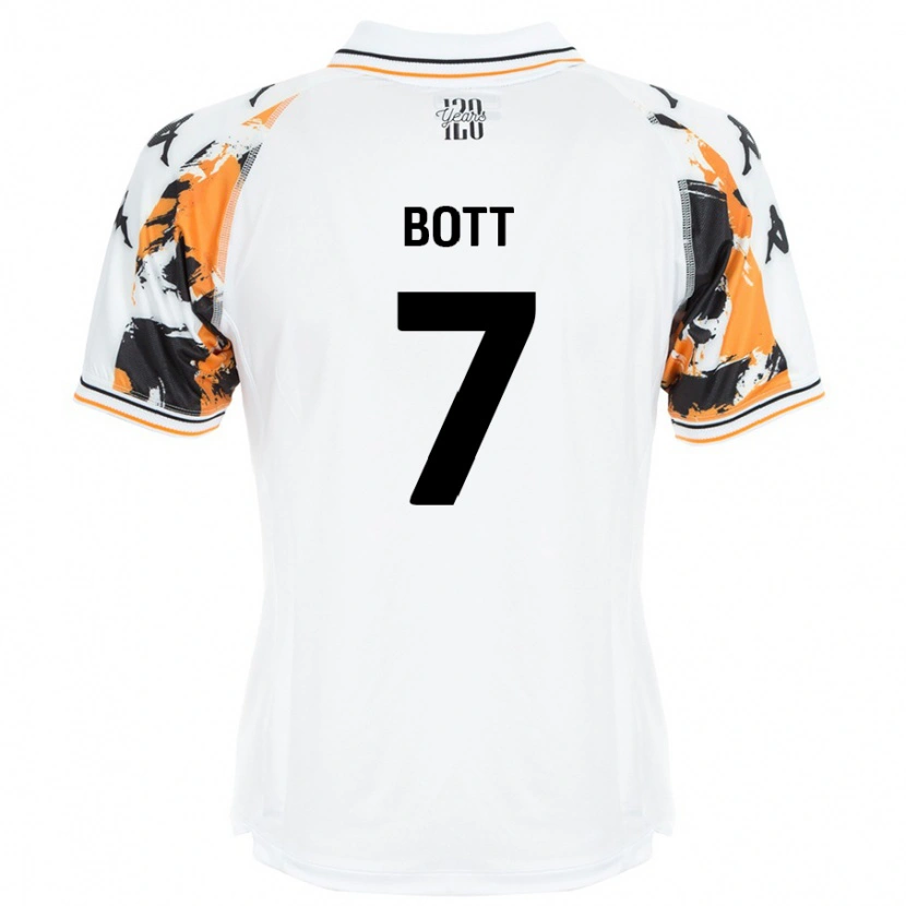 Danxen Herren Liberty Bott #7 Weiß Auswärtstrikot Trikot 2024/25 T-Shirt