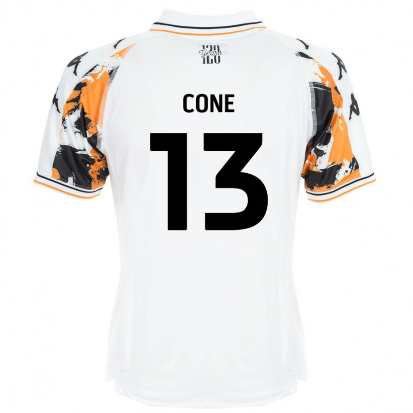 Danxen Herren Sharla Cone #13 Weiß Auswärtstrikot Trikot 2024/25 T-Shirt