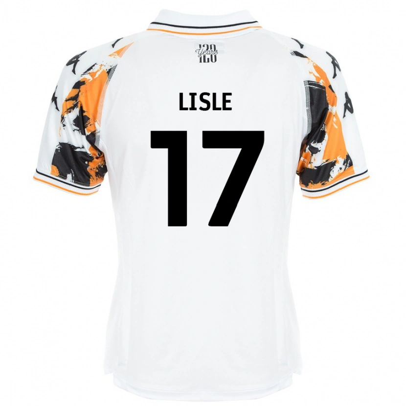 Danxen Herren Mary Lisle #17 Weiß Auswärtstrikot Trikot 2024/25 T-Shirt
