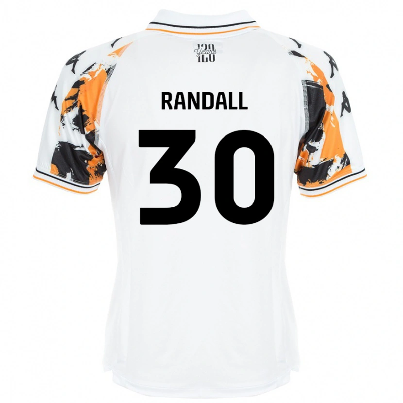 Danxen Herren Jennifer Randall #30 Weiß Auswärtstrikot Trikot 2024/25 T-Shirt