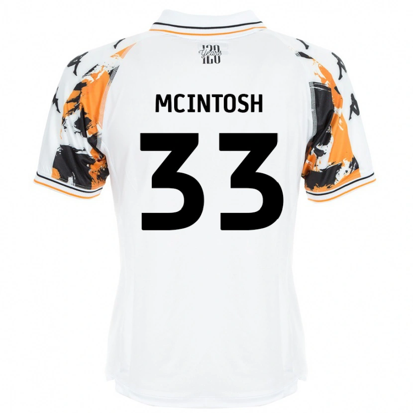 Danxen Herren Lucy Mcintosh #33 Weiß Auswärtstrikot Trikot 2024/25 T-Shirt