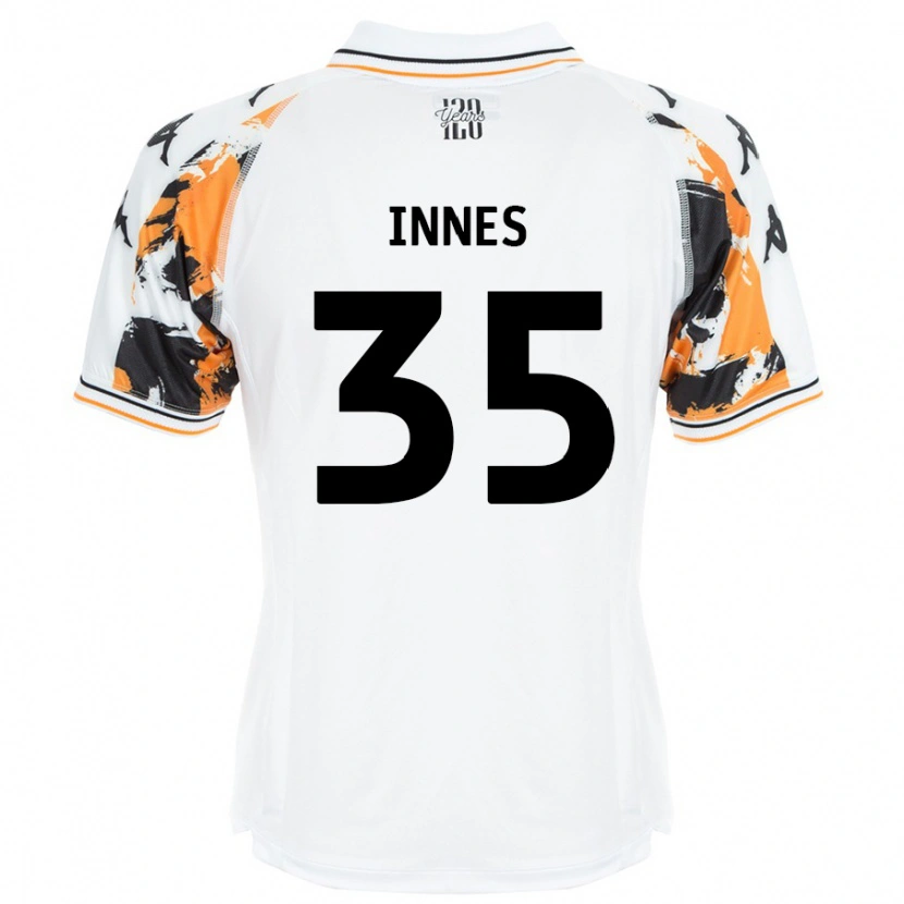 Danxen Herren Emma Innes #35 Weiß Auswärtstrikot Trikot 2024/25 T-Shirt
