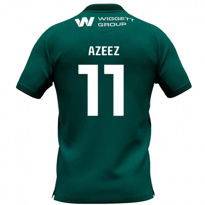 Danxen Herren Femi Azeez #11 Grün Auswärtstrikot Trikot 2024/25 T-Shirt