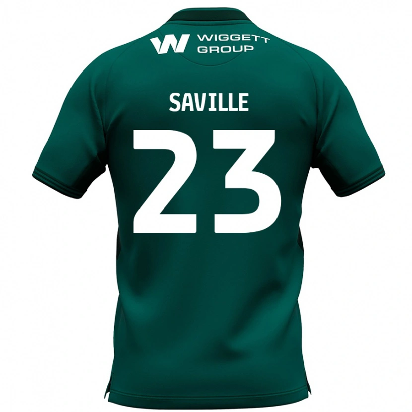 Danxen Herren George Saville #23 Grün Auswärtstrikot Trikot 2024/25 T-Shirt