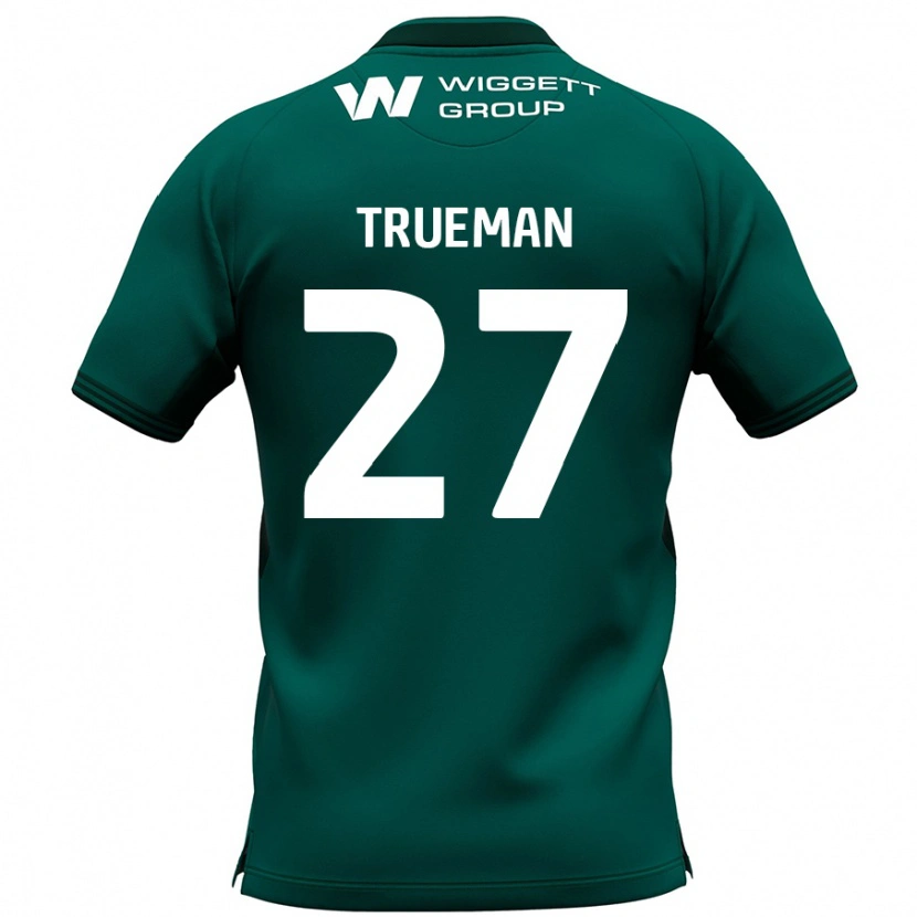 Danxen Herren Connal Trueman #27 Grün Auswärtstrikot Trikot 2024/25 T-Shirt