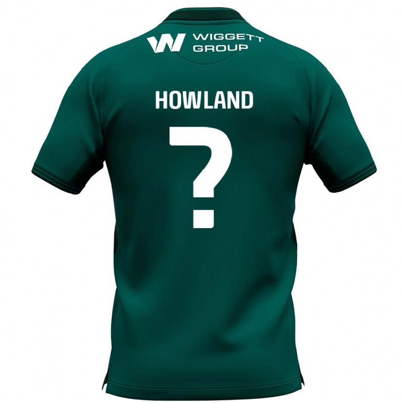 Danxen Herren Jack Howland #0 Grün Auswärtstrikot Trikot 2024/25 T-Shirt