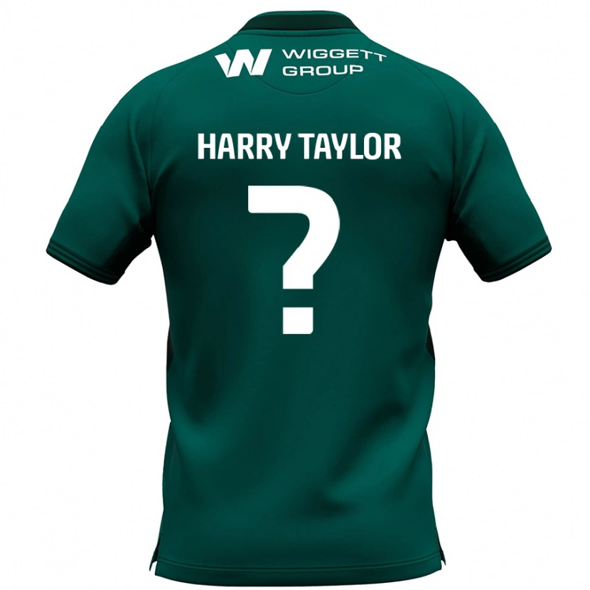 Danxen Herren Harry Taylor #0 Grün Auswärtstrikot Trikot 2024/25 T-Shirt