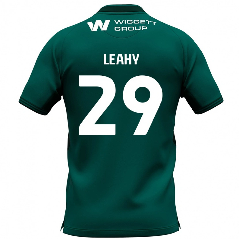 Danxen Herren Tom Leahy #29 Grün Auswärtstrikot Trikot 2024/25 T-Shirt