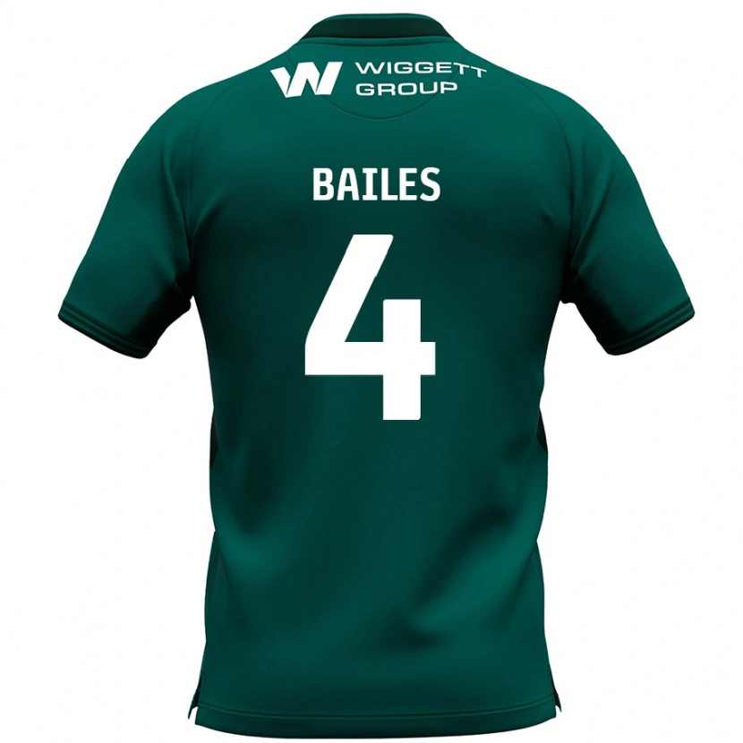 Danxen Herren Freya Bailes #4 Grün Auswärtstrikot Trikot 2024/25 T-Shirt