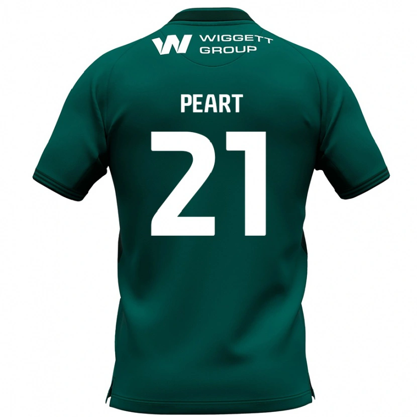 Danxen Herren Kalani Peart #21 Grün Auswärtstrikot Trikot 2024/25 T-Shirt
