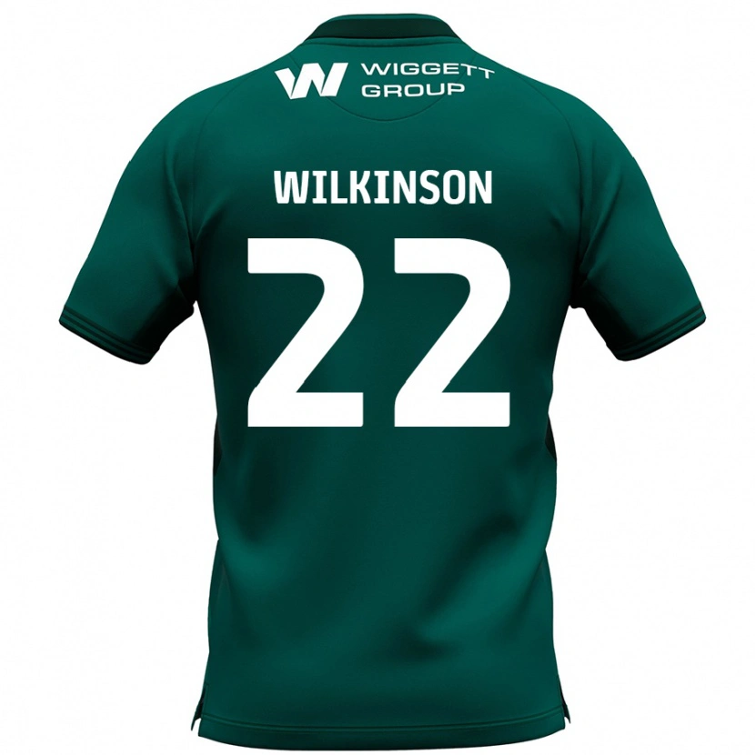 Danxen Herren Chloe Wilkinson #22 Grün Auswärtstrikot Trikot 2024/25 T-Shirt