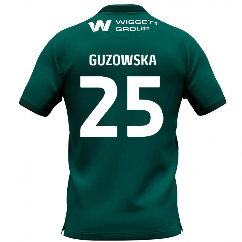Danxen Herren Sara Guzowska #25 Grün Auswärtstrikot Trikot 2024/25 T-Shirt