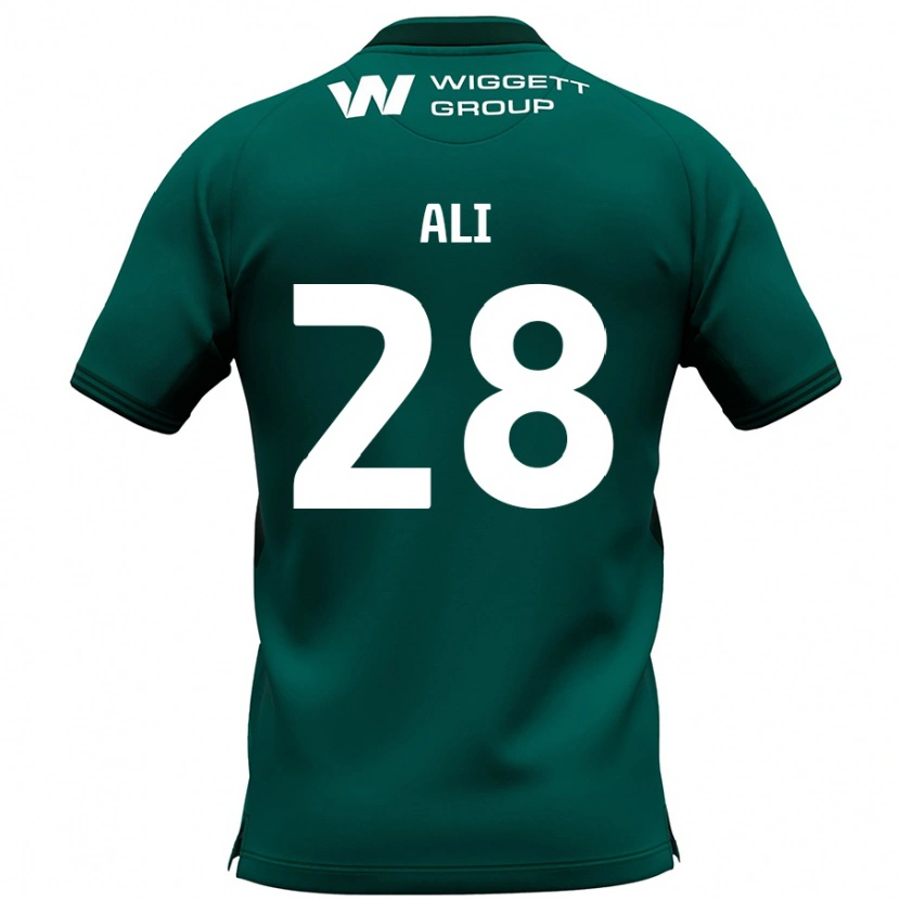 Danxen Herren Francesca Ali #28 Grün Auswärtstrikot Trikot 2024/25 T-Shirt