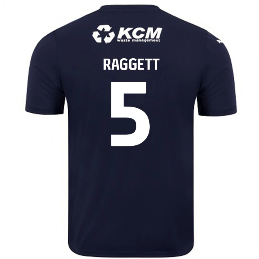 Danxen Herren Sean Raggett #5 Marineblau Auswärtstrikot Trikot 2024/25 T-Shirt