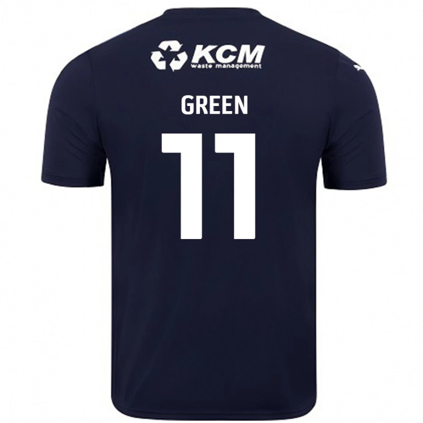 Danxen Herren Andre Green #11 Marineblau Auswärtstrikot Trikot 2024/25 T-Shirt