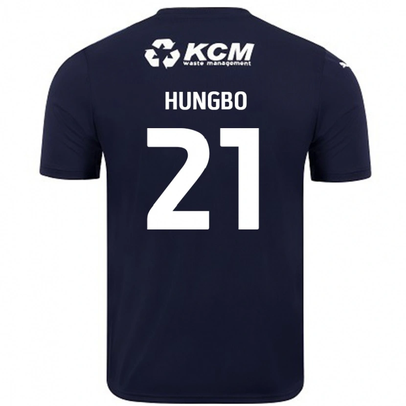 Danxen Herren Joseph Hungbo #21 Marineblau Auswärtstrikot Trikot 2024/25 T-Shirt