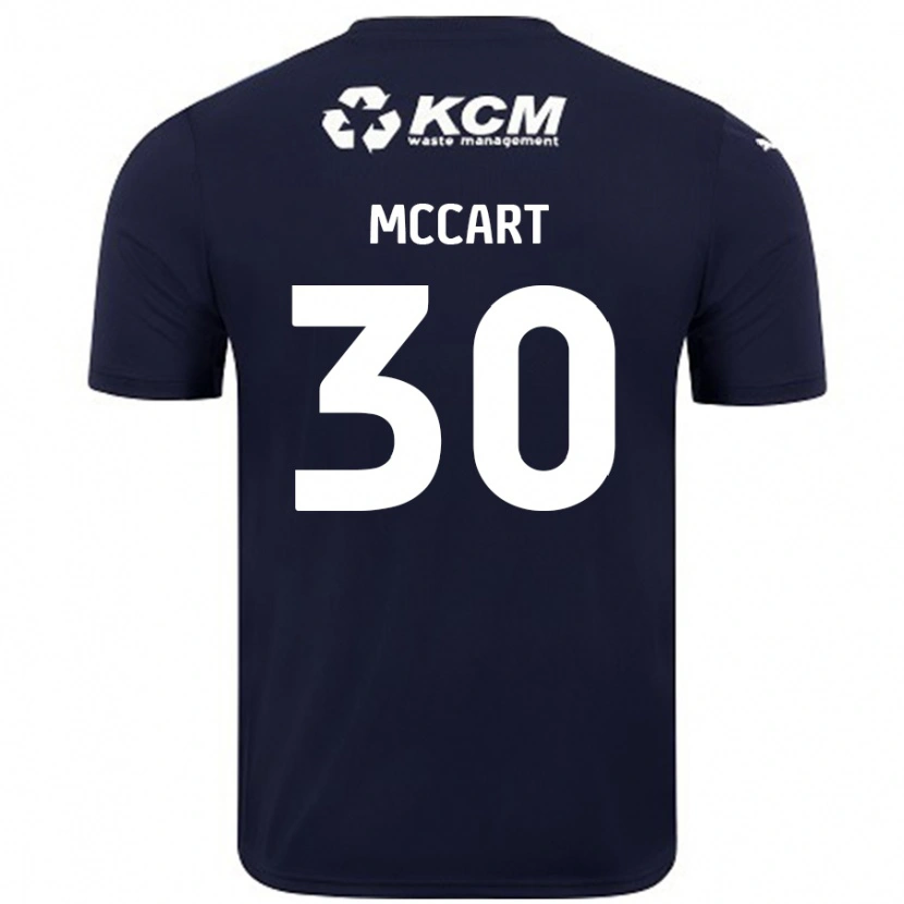 Danxen Herren Jamie Mccart #30 Marineblau Auswärtstrikot Trikot 2024/25 T-Shirt