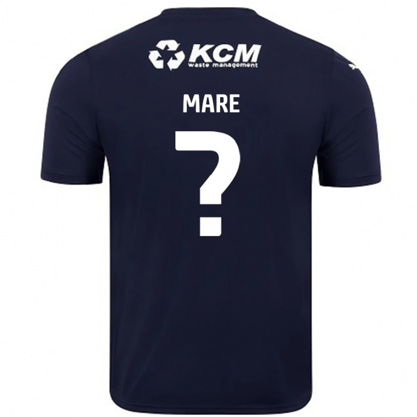 Danxen Herren Ed Mare #0 Marineblau Auswärtstrikot Trikot 2024/25 T-Shirt