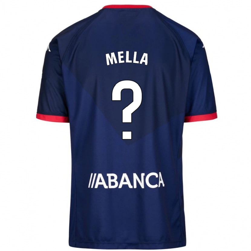 Danxen Herren David Mella #17 Marineblau Auswärtstrikot Trikot 2024/25 T-Shirt