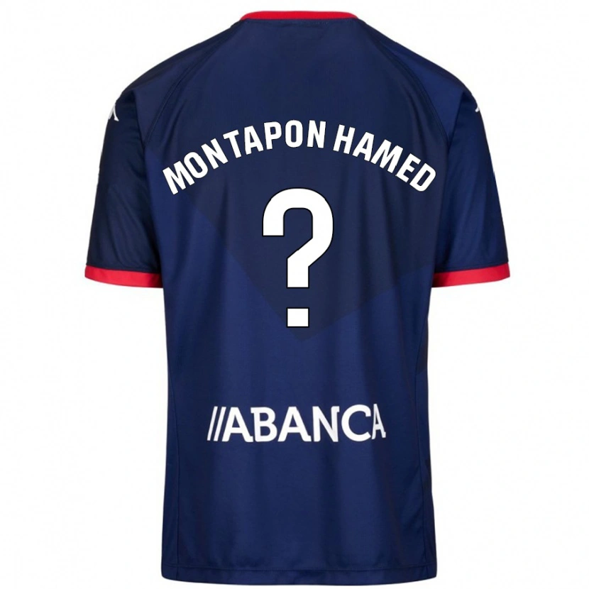 Danxen Herren Fadil Montapon Hamed #0 Marineblau Auswärtstrikot Trikot 2024/25 T-Shirt