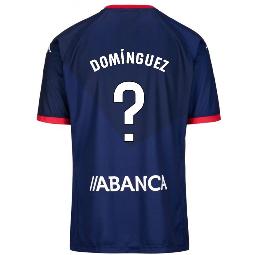 Danxen Herren David Domínguez #0 Marineblau Auswärtstrikot Trikot 2024/25 T-Shirt