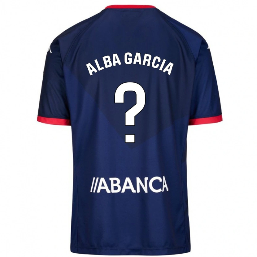 Danxen Herren Lucía Alba García #13 Marineblau Auswärtstrikot Trikot 2024/25 T-Shirt