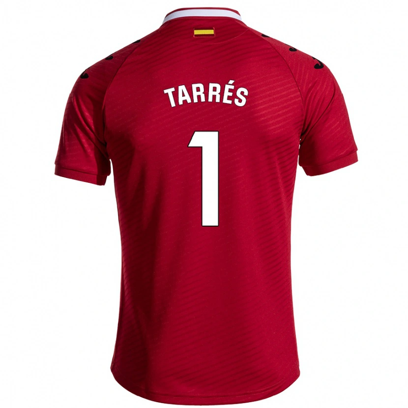 Danxen Herren Lluis Tarrés #1 Dunkelrot Auswärtstrikot Trikot 2024/25 T-Shirt